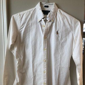 Polo Ralph Lauren Women's Button Down Oxford Shirt - Size 4